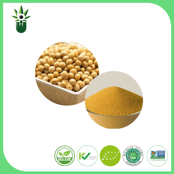 پودر عصاره سویا غیر GMO 90 ٪ ایزوفلاون سویا